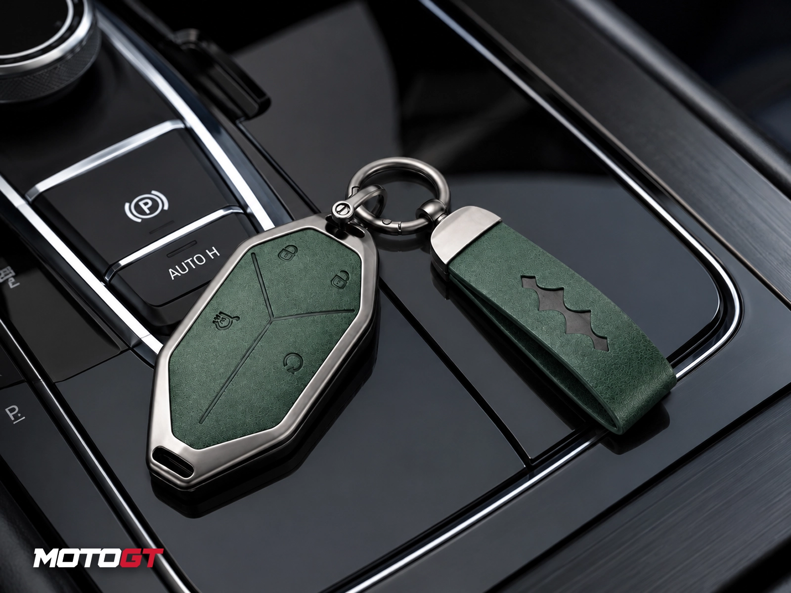 LEOPARD 8 Green Key Case Cover